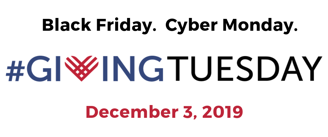 Giving Tuesday is December 3rd!